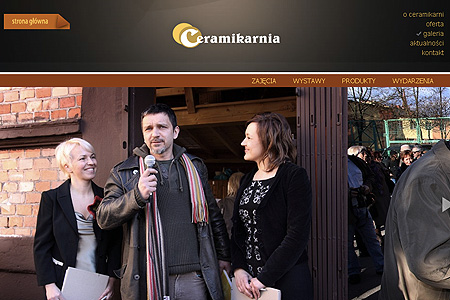 Foto z uroczystości otwarcia Ceramikarni 